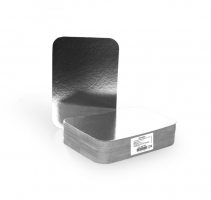 Крышка картон-мет. для алюминиевой формы(880 мл) размер 213х150. 1/100 шт   402-775